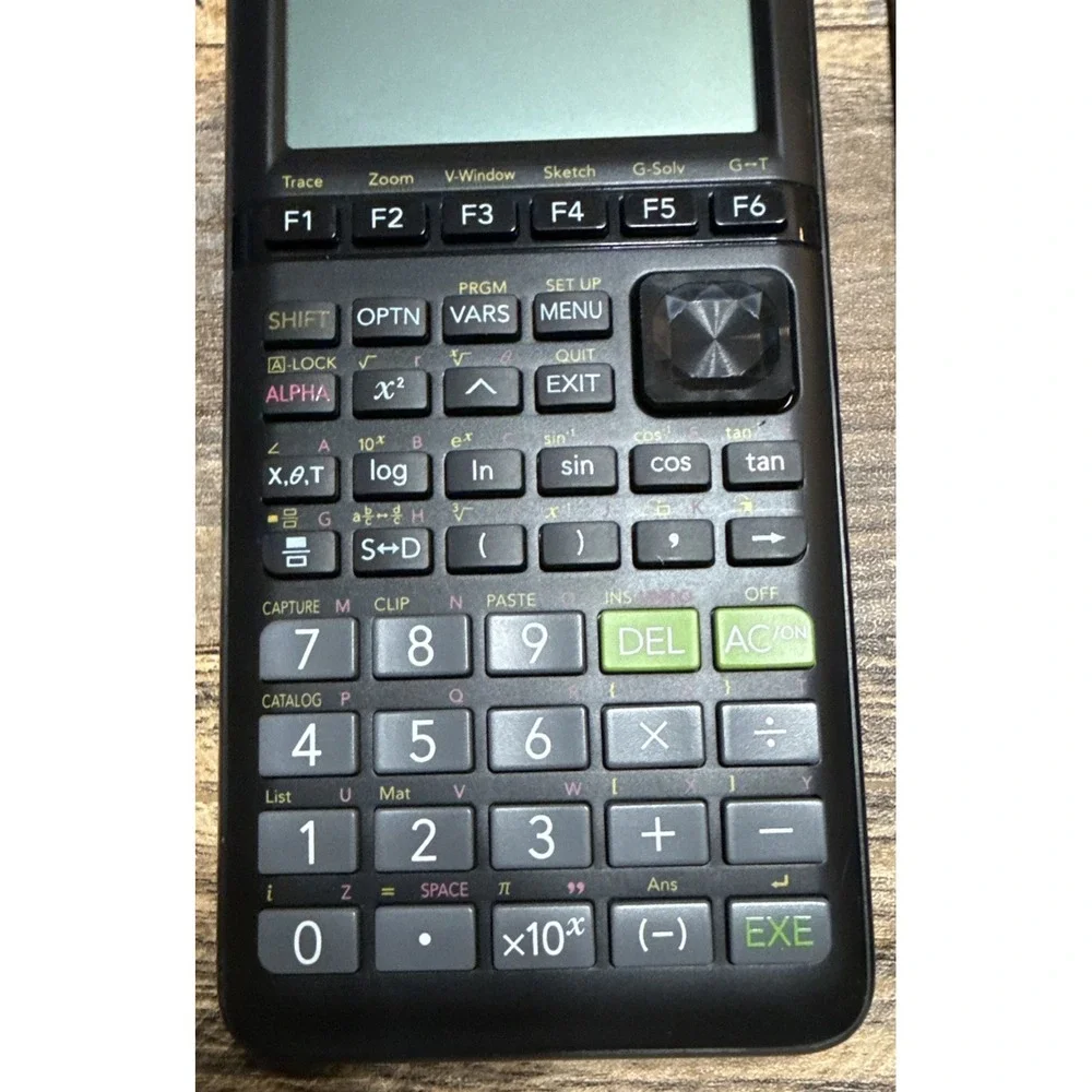 Casio FX-9750GIII Graphing Calculator - Black - Works